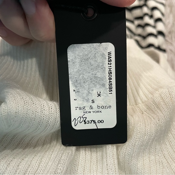 rag & bone Kate Turtleneck Long Sleeve Rib Dress Small S - Picture 4 of 7